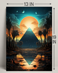 Celestial Reflections Poster