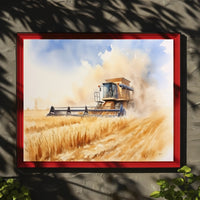 Harvesting the Fields Poster