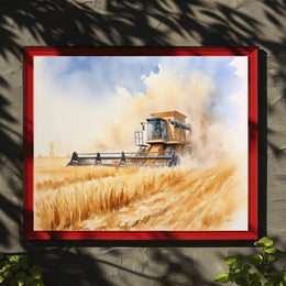 Harvesting the Fields Poster