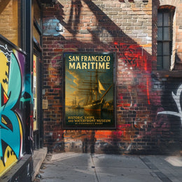 San Francisco Maritime Museum Poster