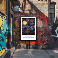 William Morris Cotton Prints Exhibition Poster