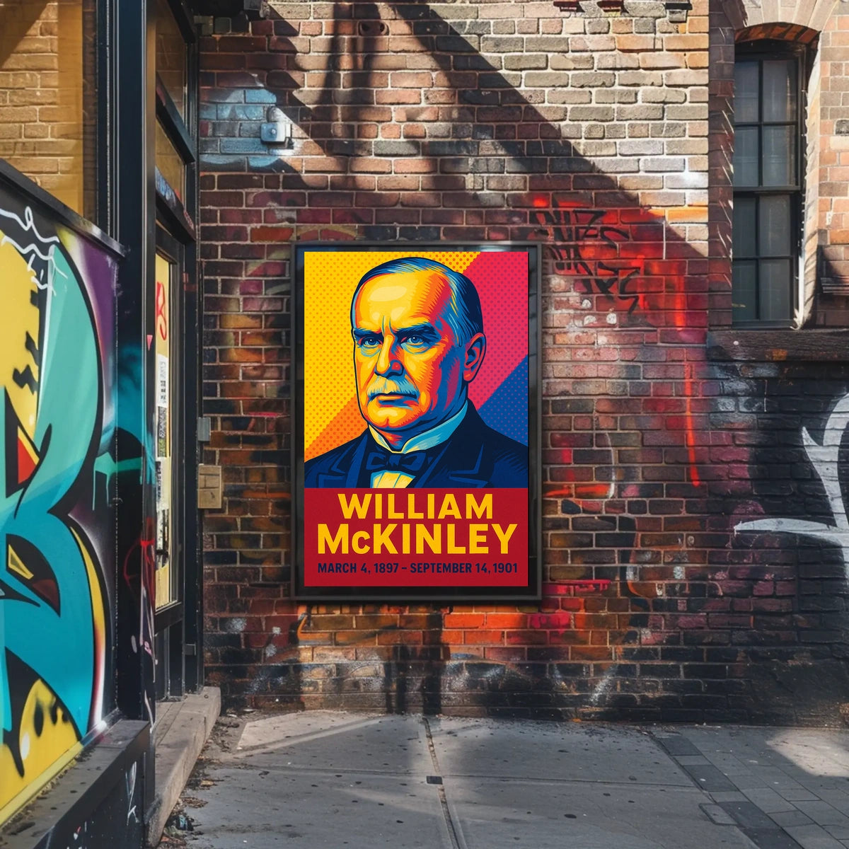 William McKinley Presidential Portrait Poster