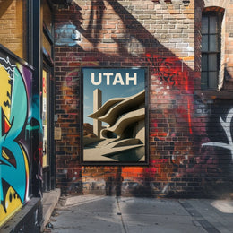 Architectural Wonders Of Utah Poster