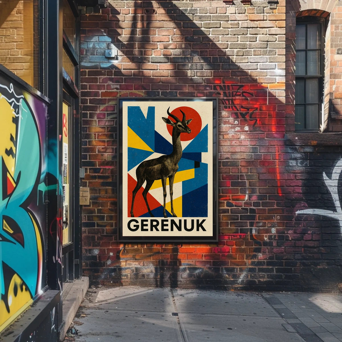 Gerenuk Art Poster