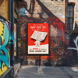 Pearl Harbor Day War Bonds Promotion Poster PosterGoat