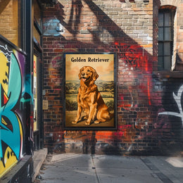 Golden Retriever Poster