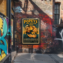 Popeye 1929 Art Poster POP-57