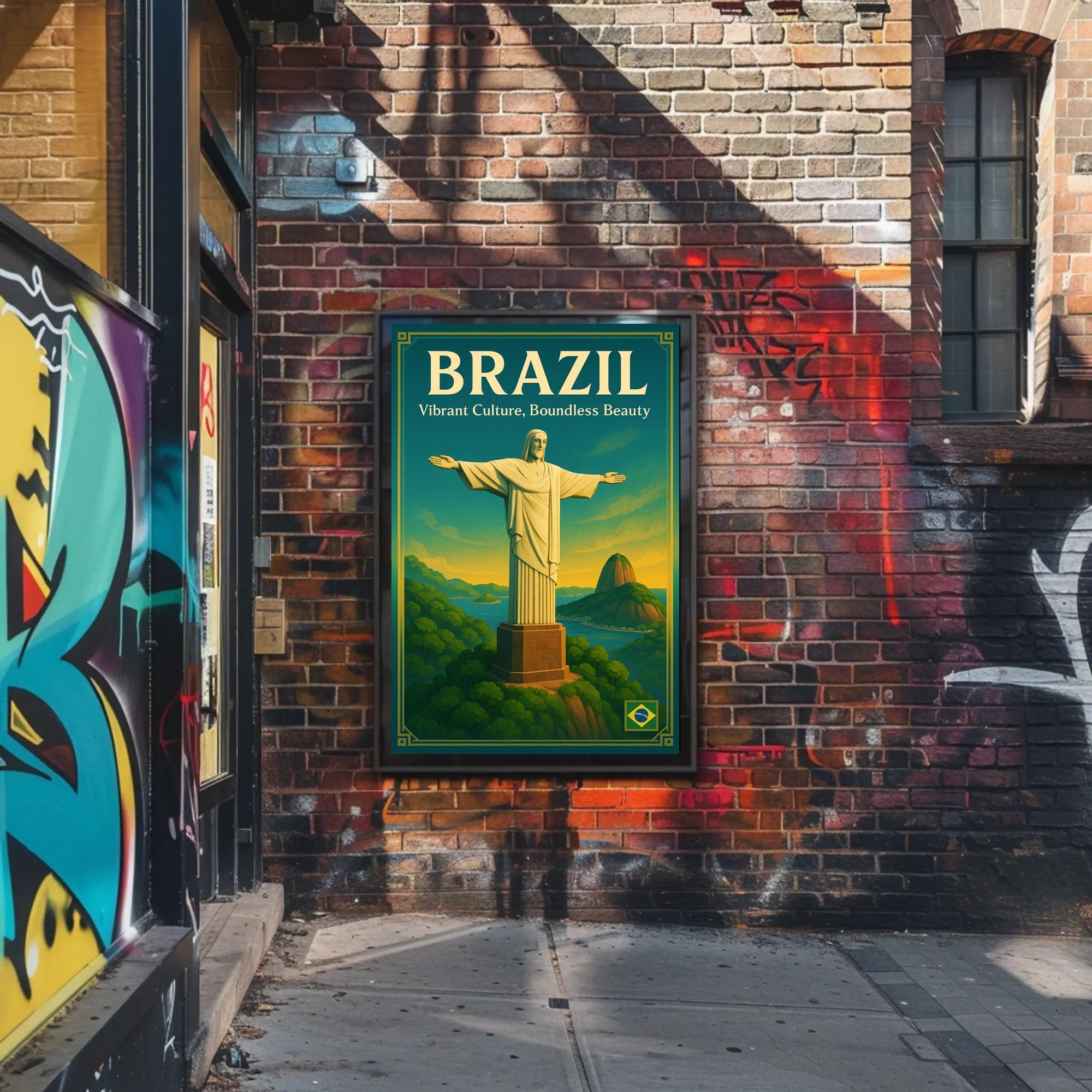 Brazil Vibrant Culture, Boundless Beauty Poster