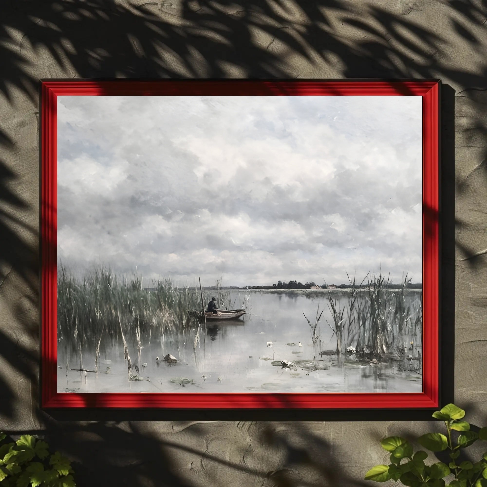 Tranquil Lakeside Poster
