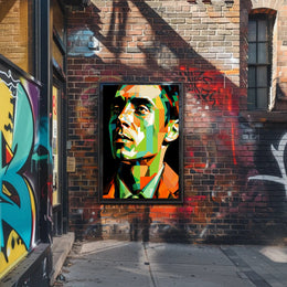 Geometric Portrait Poster PosterGoat