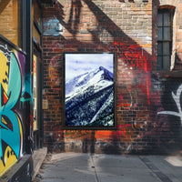 Majestic Snow-Capped Mountain Poster