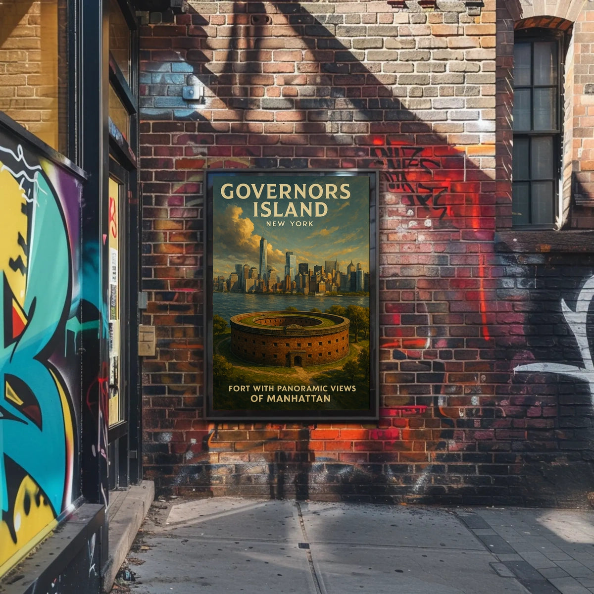 Governors Island New York Poster