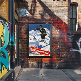 Winter In Zweisimmen Poster