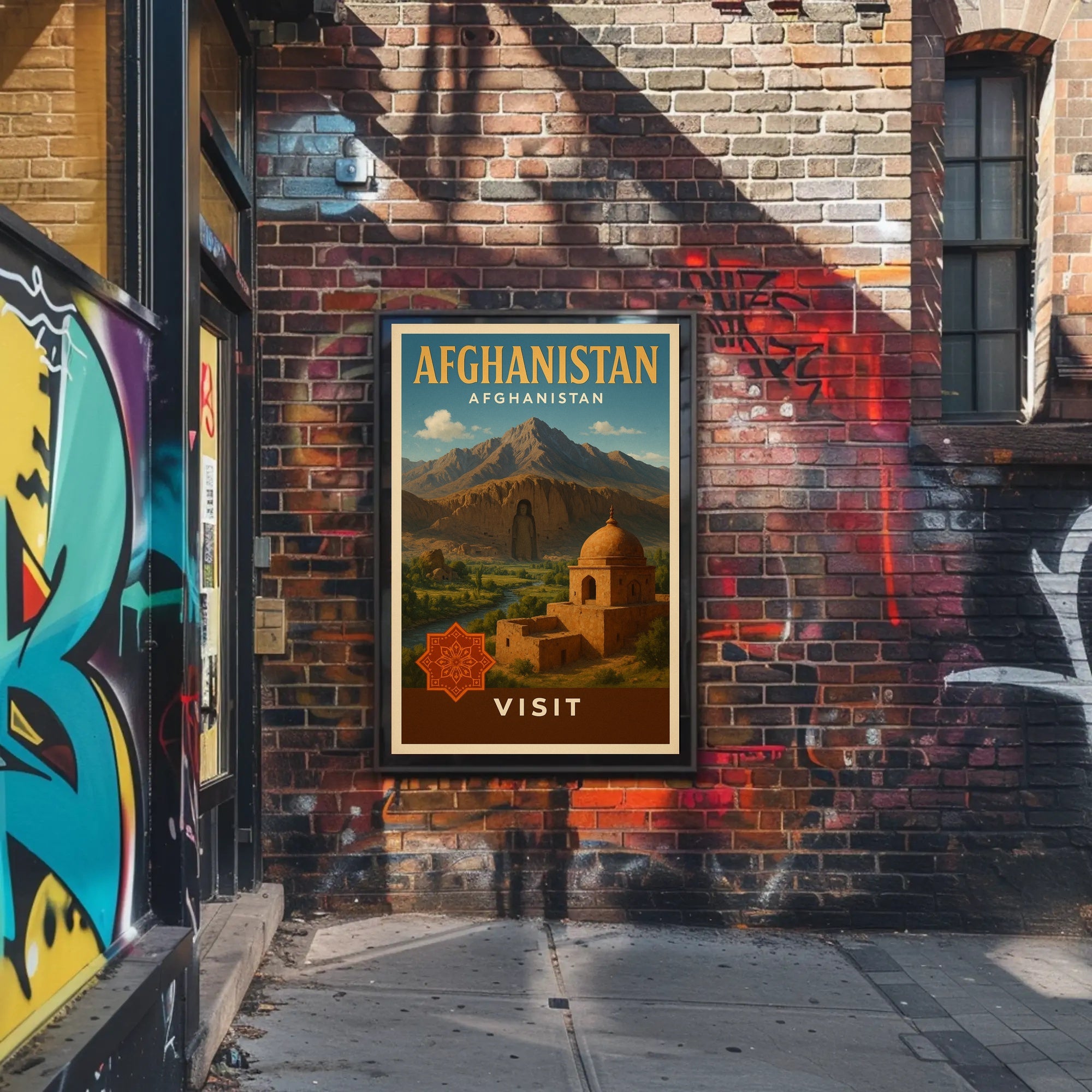 Visit Afghanistan Poster PosterGoat