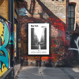 New York City Urban Architecture Poster Modern Wall Art