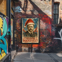 Theodore Roosevelt 26th President of the United States Christmas SeriesPoster