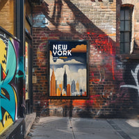 New York: Where Dreams Are Made Poster PosterGoat