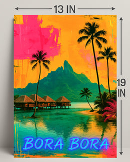 Bora Bora Paradise Poster PosterGoat