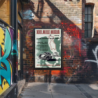 XXII Mille Miglia 1955 Porsche Poster