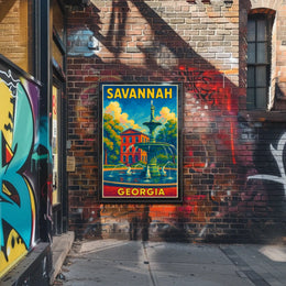 Savannah, Georgia Poster