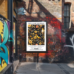 Cotton Prints Exhibition William Morris Artistic Poster