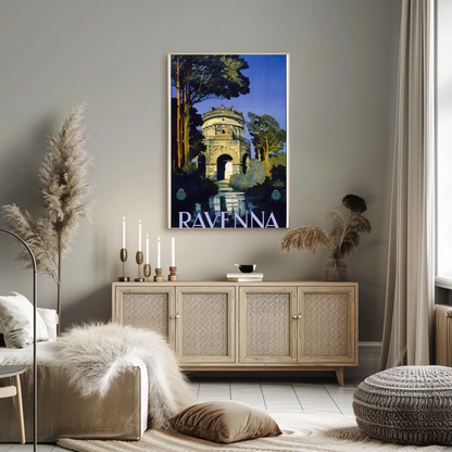 Ravenna, Italia Vintage Poster