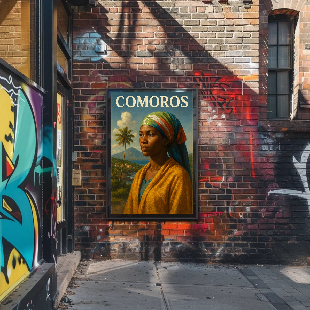 Comoros A Cultural Portrait Poster