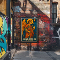 Saint Gabriel the Archangel Poster