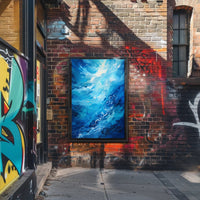 Oceanic Whirl Poster