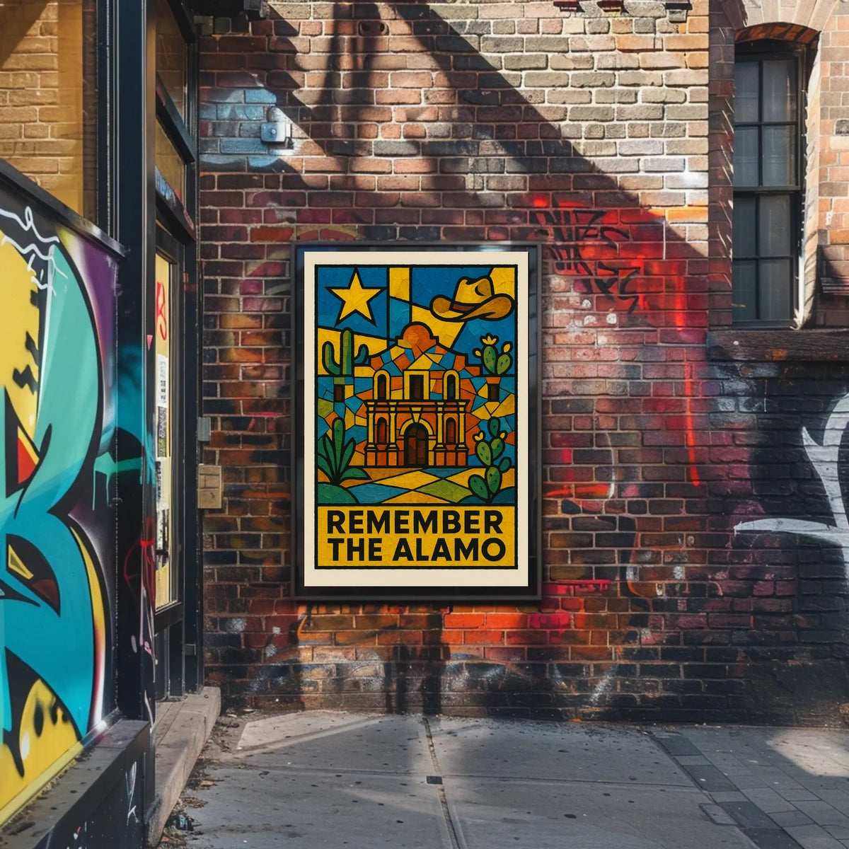 Remember The Alamo Poster