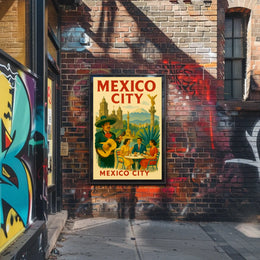 Vibrant Mexico City Poster