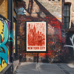 Iconic New York City Poster