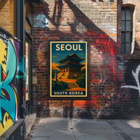 Seoul South Korea Poster