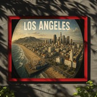Los Angeles Skyline Poster