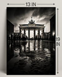 The Brandenburg Gate At Dusk Poster
