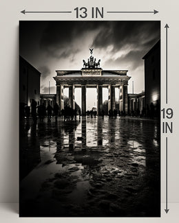 The Brandenburg Gate At Dusk Poster
