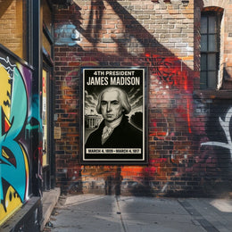 James Madison 4Th President Poster