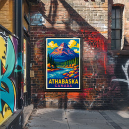 Athabaska, Canada Poster