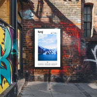 Karaj Scenic Beauty Poster - Urban or Cityscape Poster PosterGoat