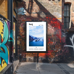 Karaj Scenic Beauty Poster - Urban or Cityscape Poster PosterGoat