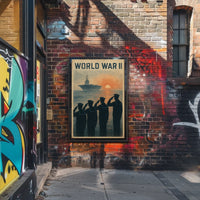 World War Ii Tribute Poster