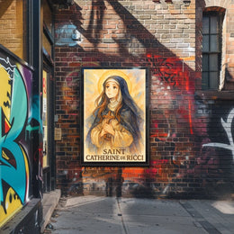 Saint Catherine De Ricci Patron Saint Heritage Poster
