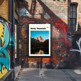 Rocky Mountain National Park Scenic Poster Print
