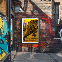 Patriotic War Bond Propaganda Poster for National Support