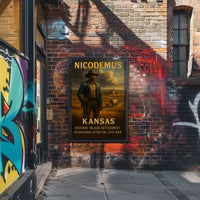 Nicodemus, Kansas Historic Black Poster