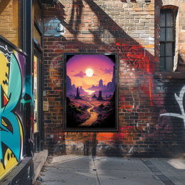 Journey Through The Painted Desert Poster