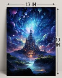 Enchanted Castle In The Cosmos Poster