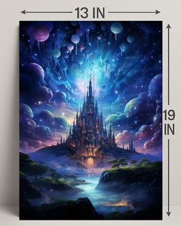 Enchanted Castle In The Cosmos Poster