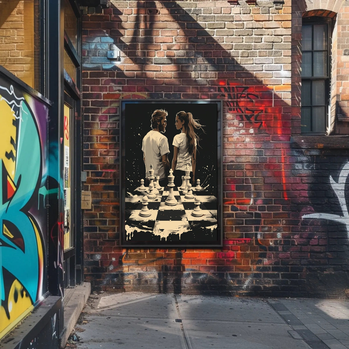 The Chess Game Of Life Poster