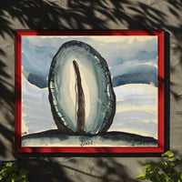 Abstract Landscape Poster